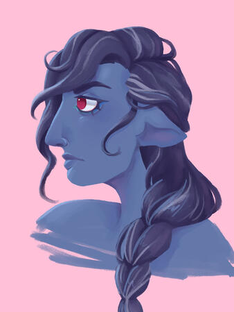 A timed challenge drawing